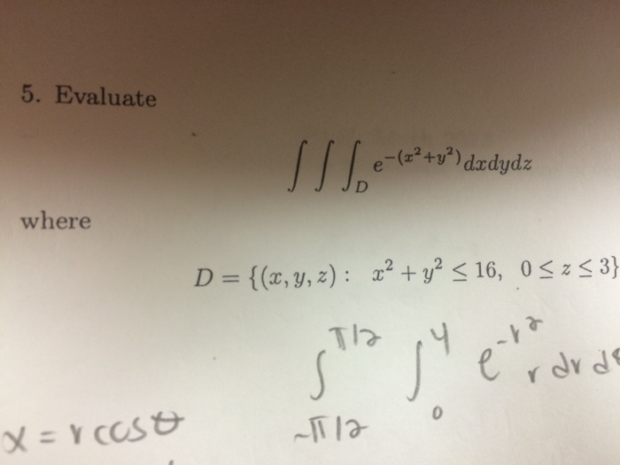 integration of e x 2 y