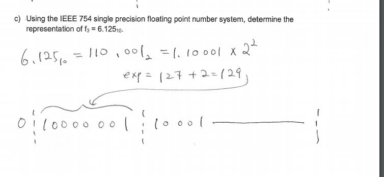 Solved a) Using the (1, 7, 10) floating point number system, | Chegg.com