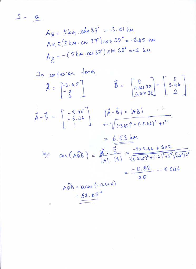 a-z-5-km-sin-37-3-01-km-a-x-5km-cos-37-chegg