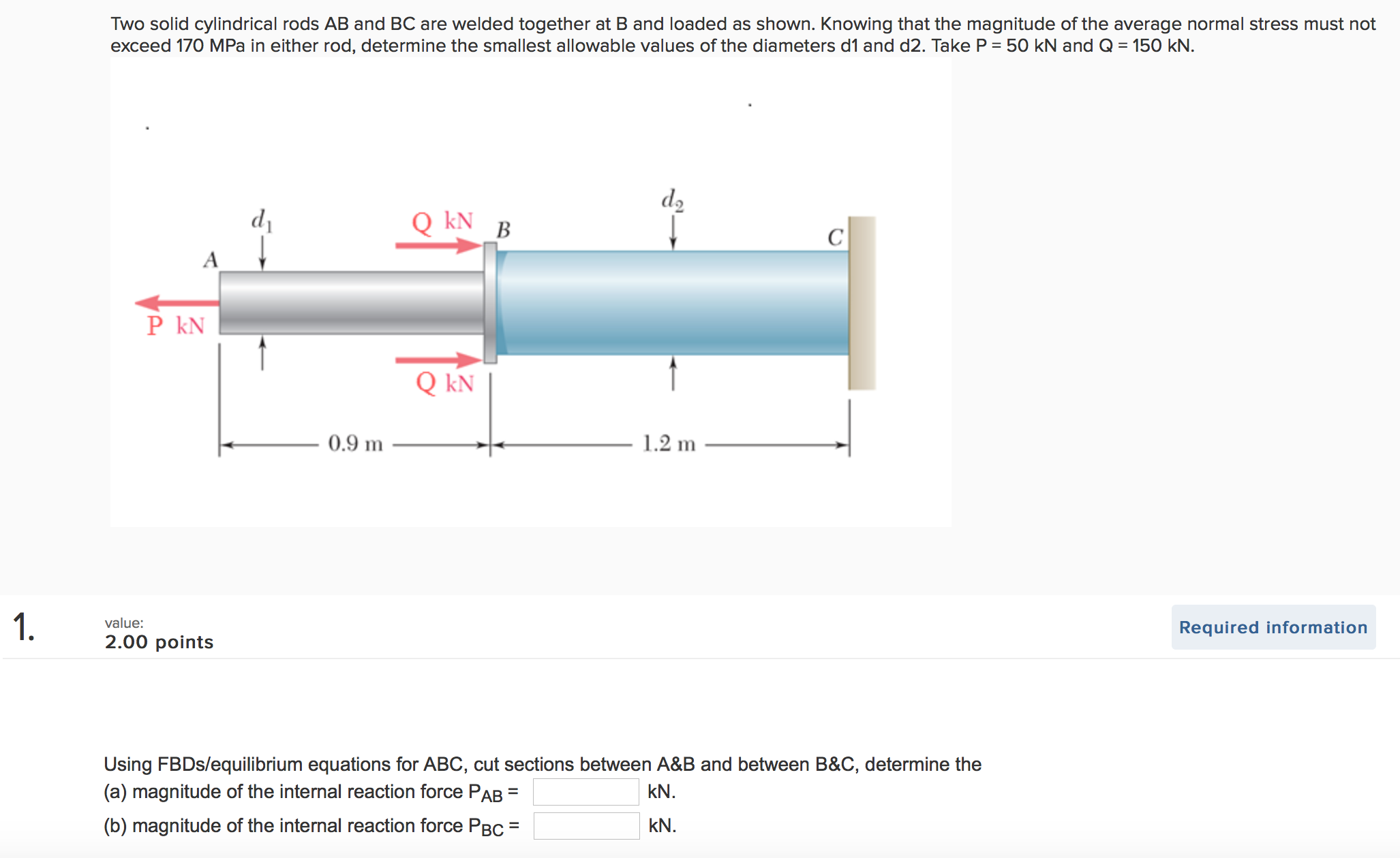 Solved Task 1 Estimate The Dimensions Of The Rods 1 F vrogue.co