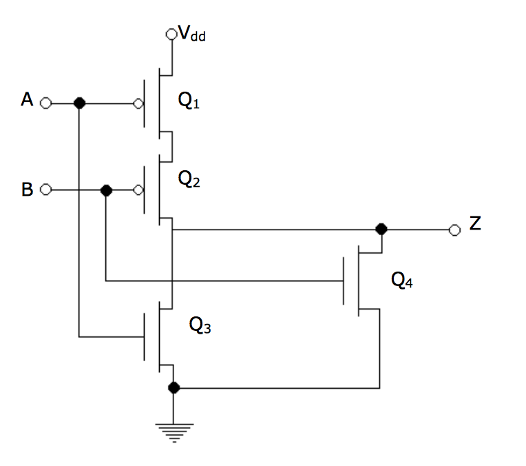 Solved Please explain to me and Show that the CMOS | Chegg.com