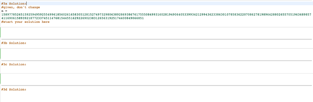 Solved Problem 3: Factoring 3a. The function is prime | Chegg.com