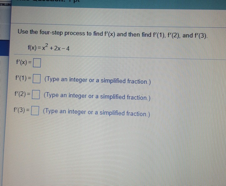 solved-use-the-four-step-process-to-find-fx-a-nd-then-find-chegg