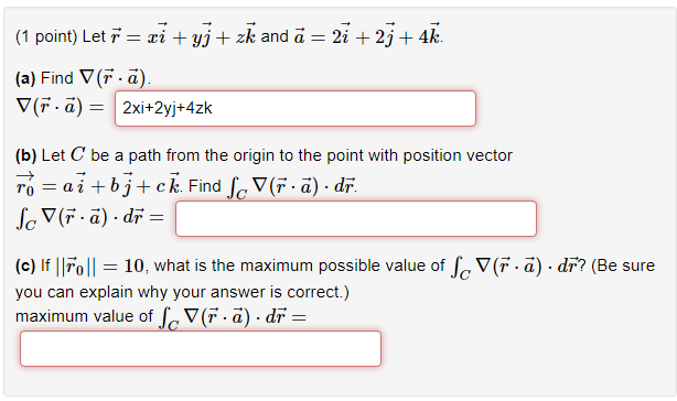 Solved Let R Vector Xi Vector Yj Vector Zk Vector And Chegg Solved Let R Vector Xi Vector Yj Vector Zk Vector And Chegg