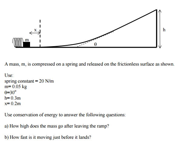 conservation of energy assignment quizlet