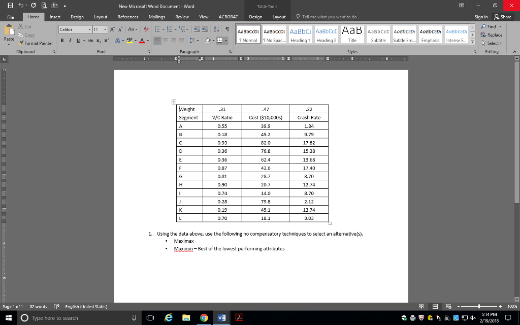 Word Table Tools