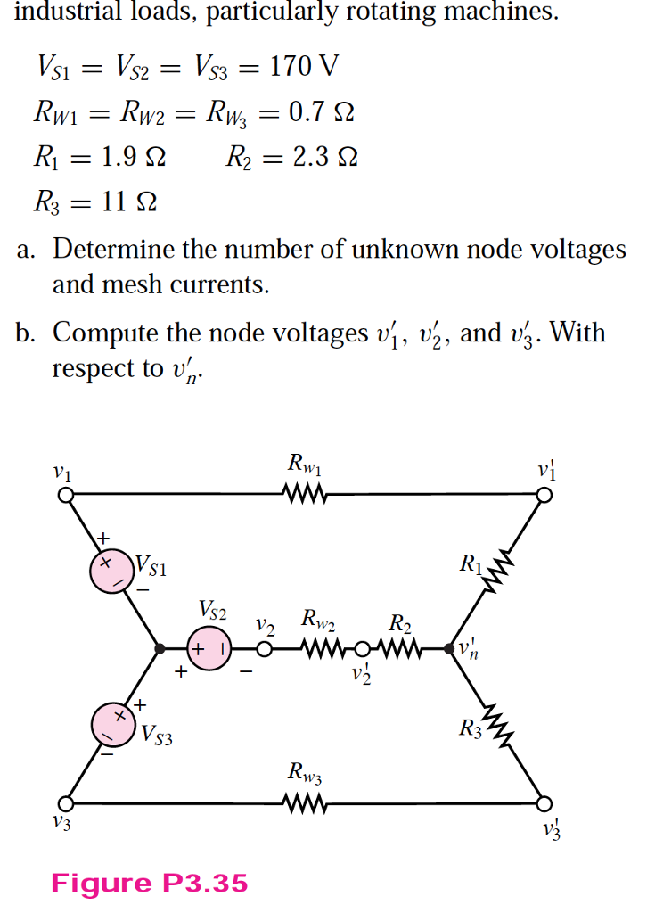 Solved 3.35 The circuit shown in Figure P3.35 is a | Chegg.com