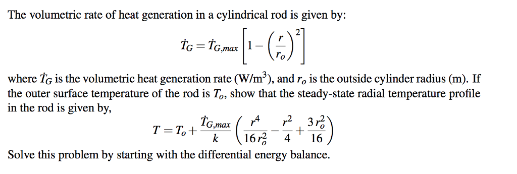 solved-the-volumetric-rate-of-heat-generation-in-a-chegg