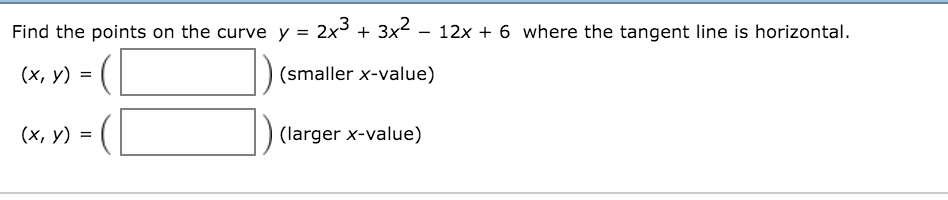 solved-find-the-points-on-the-curve-y-2x-3-3x-2-12x-6-chegg