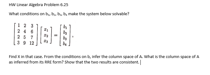 Solved What Conditions On B_1, B_2, B_3, B_4 Make The System | Chegg.com