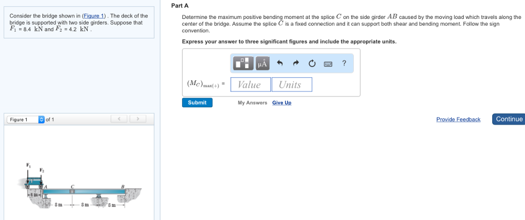 Solved Consider the bridge shown in (Figure 1). The deck of | Chegg.com