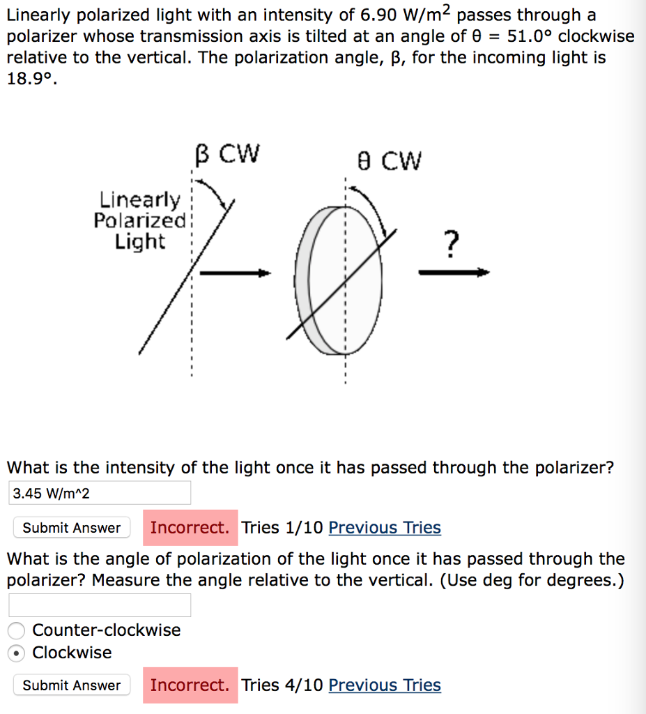 solved-linearly-polarized-light-with-an-intensity-of-6-90-chegg