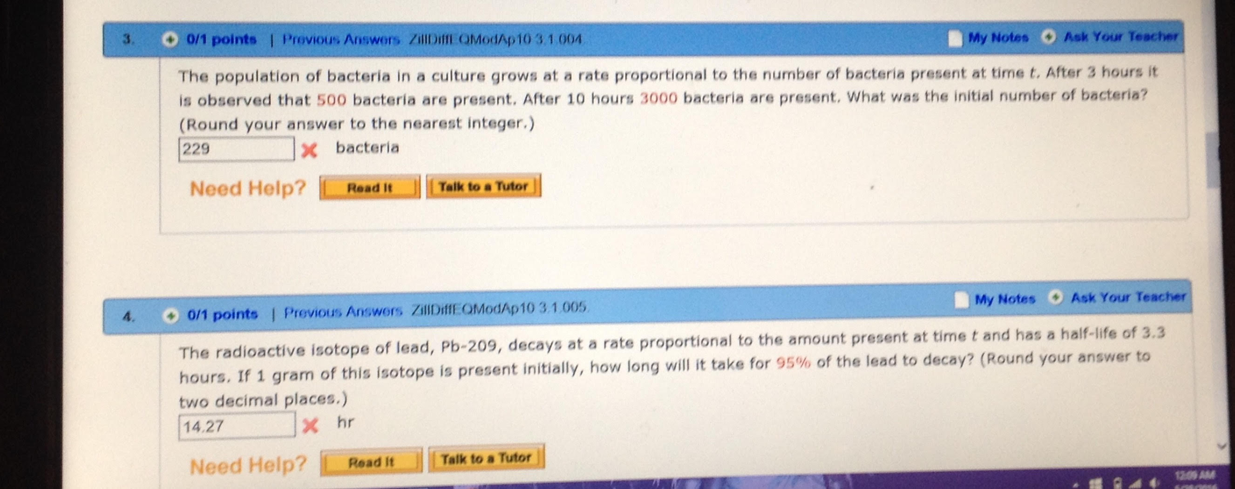 Solved The population of bacteria In a culture grows at n | Chegg.com