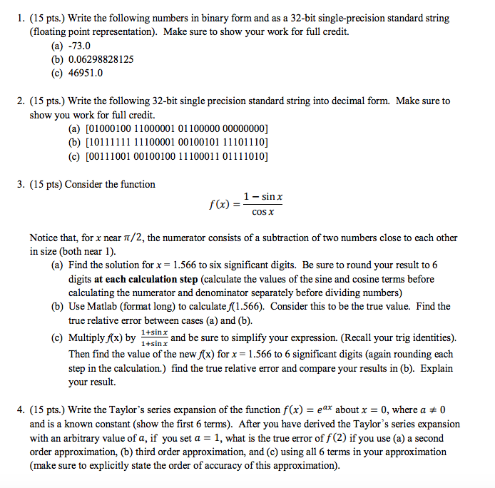 solved-write-the-following-numbers-in-binary-form-and-as-a-chegg