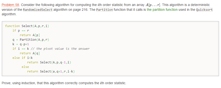 Solved Consider the following algorithm for computing the | Chegg.com