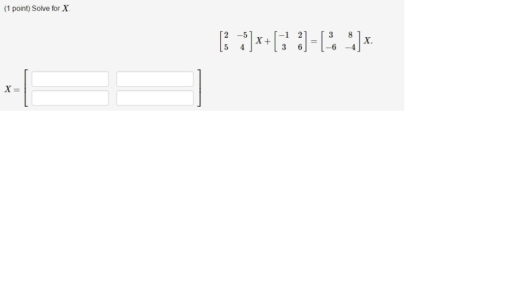 solved-solve-for-x-2-5-5-4-x-1-2-3-6-3-8-6-chegg