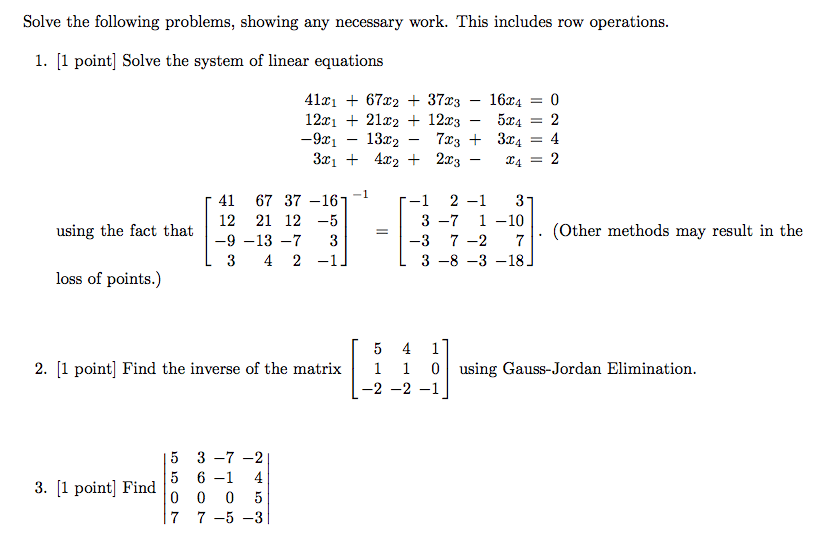 Solve solved will solve