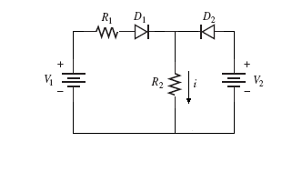 Solved: To Analyze Circuits With Two Diodes Using Both An ... | Chegg.com