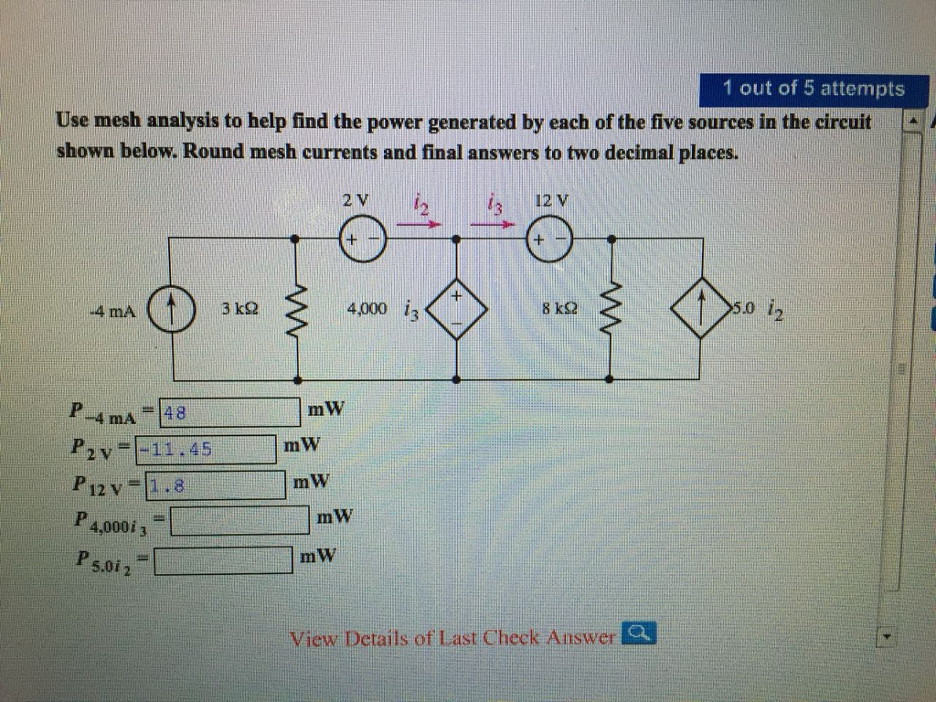 solved-use-mesh-analysis-to-help-find-the-power-generated-by-chegg