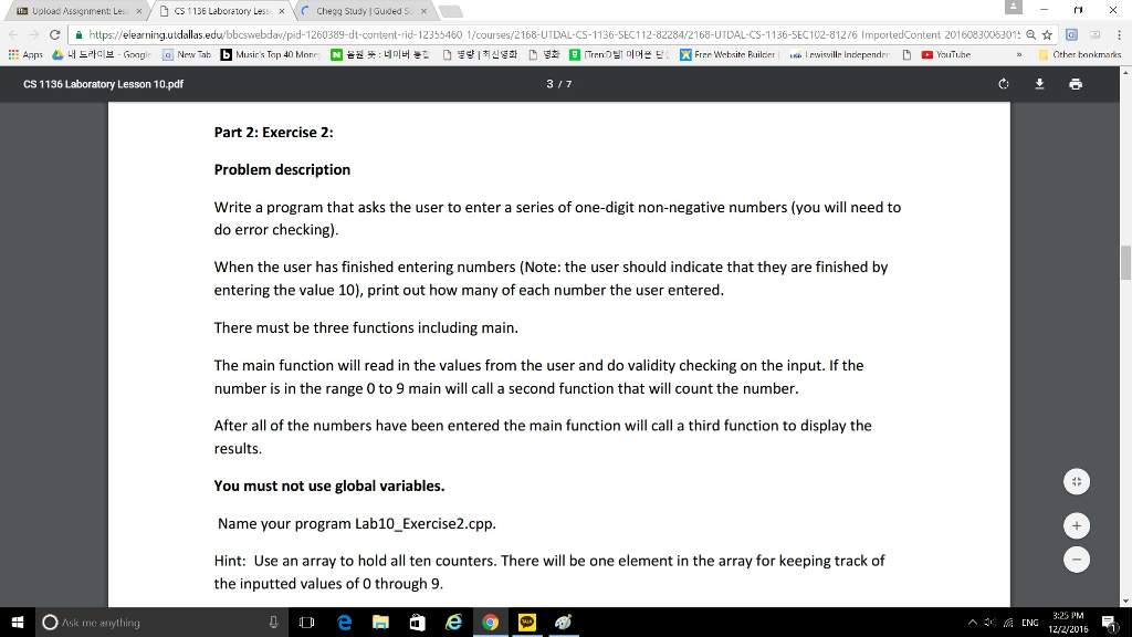 Solved Chegg Study I Guided So X Upload Assignment: Les X 6 | Chegg.com