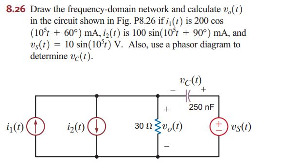 ind the phasor value for Vo using PSPICE. You must | Chegg.com