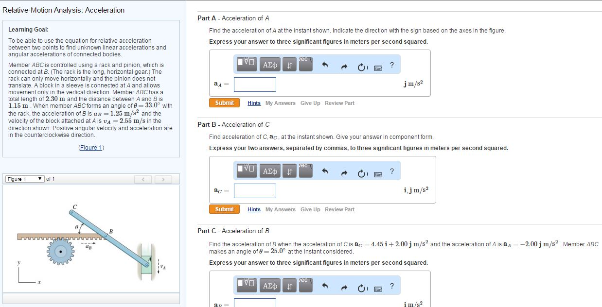 Solved To be able to use the equation for relative