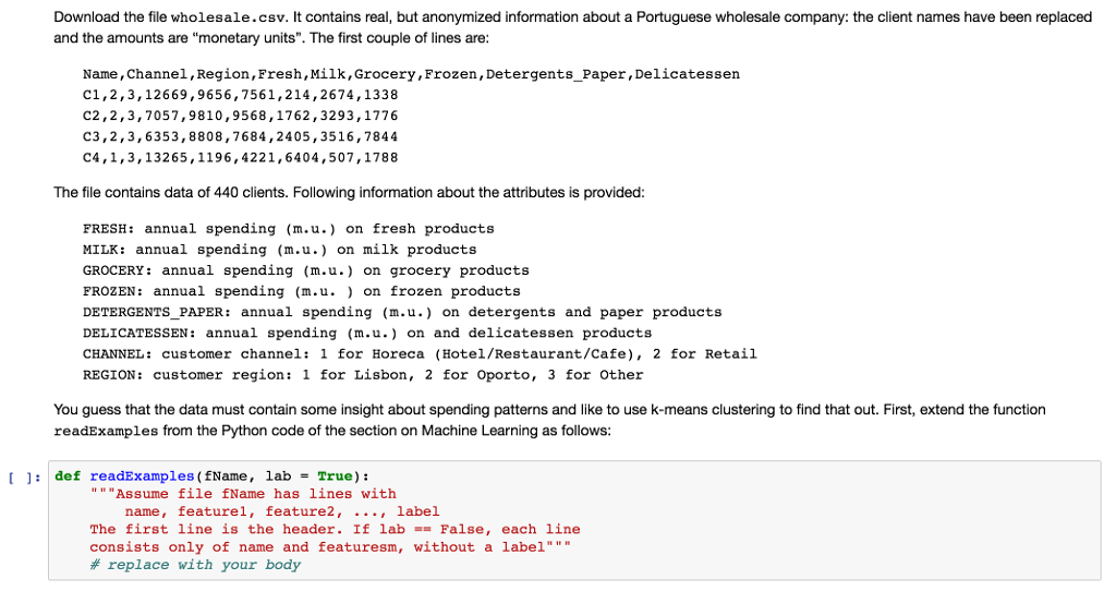 Here Is The Python Code For K Means Clustering From 7968