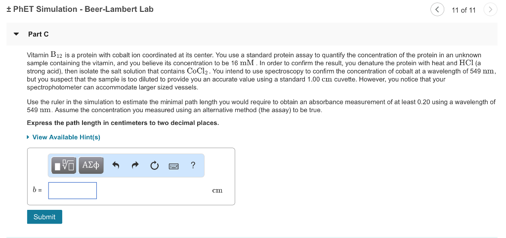 Reset Help 1.58 For a nickel(II) chloride solution | Chegg.com