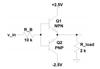 Solved How do you determine which BJT is off, and when it's | Chegg.com