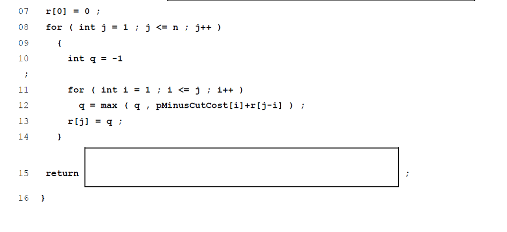 Solved Problem T (20 points) How can we modify the CUT-ROD | Chegg.com