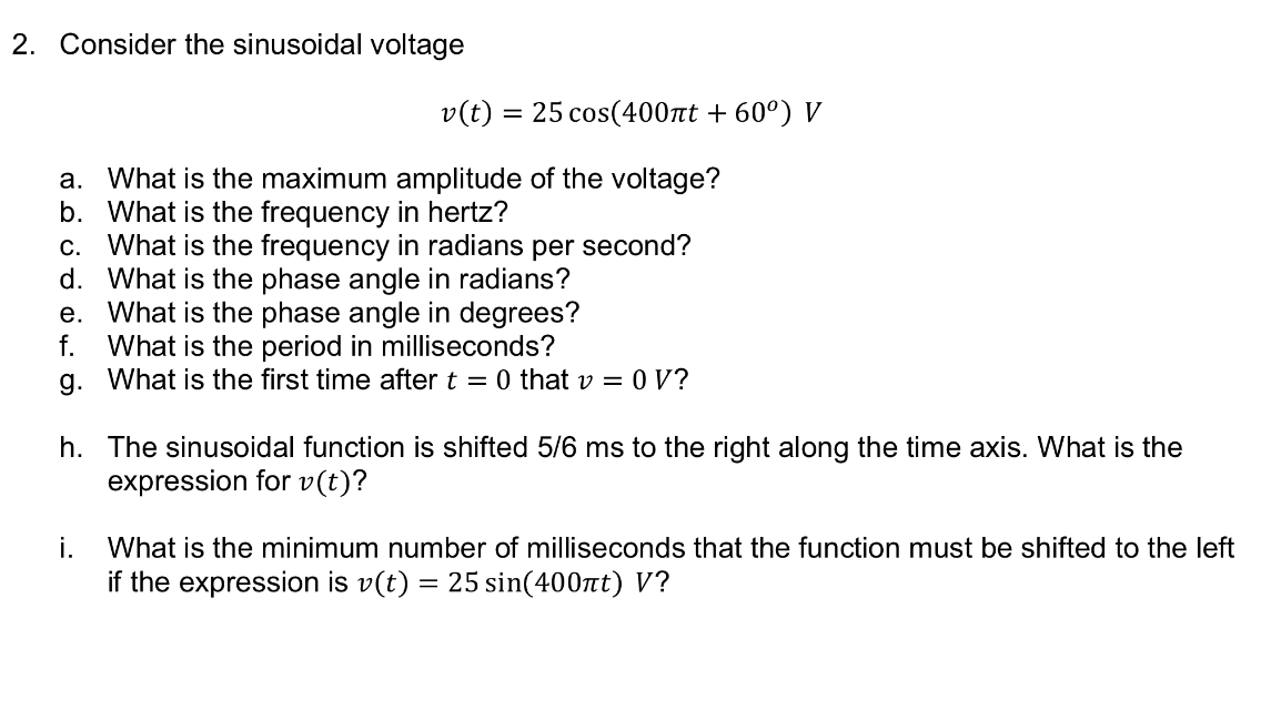 solved-consider-the-sinusoidal-voltage-v-t-25-cos-400-pi-chegg