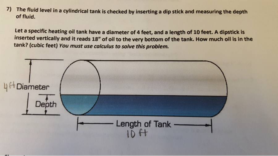 cylindrical water tank fluid force