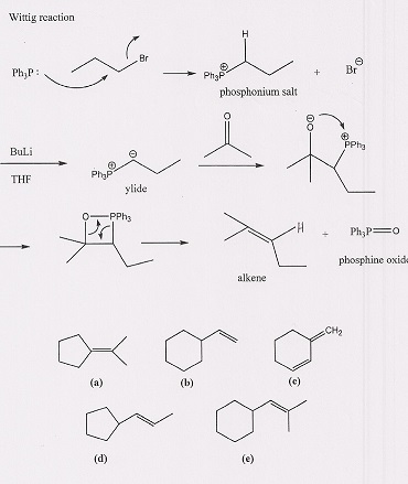 Solved Solve the wittig reaction | Chegg.com