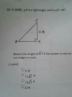 Solved if triangle ABC angle A is a right angle and m Chegg