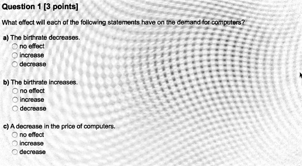 Solved What Effect Will Each Of The Following Statements | Chegg.com