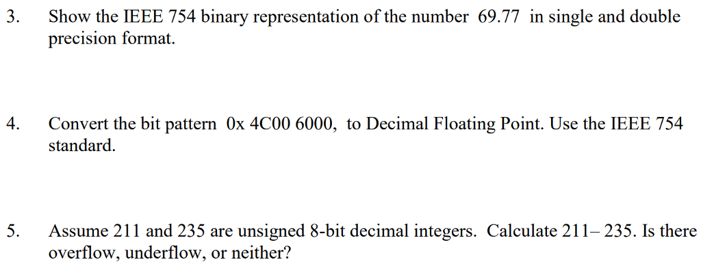 ieee decimal floating point standard calculator