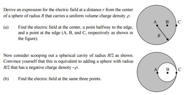 Solved Derive an expression for the electric field at a | Chegg.com