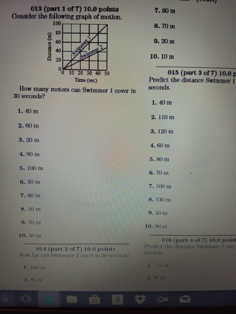 Solved 013 part 1 Of T 10 0 Polnts Consider The Following Chegg