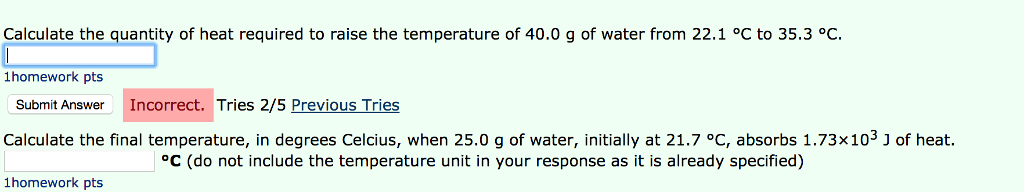 Solved Calculate The Quantity Of Heat Required To Raise The 