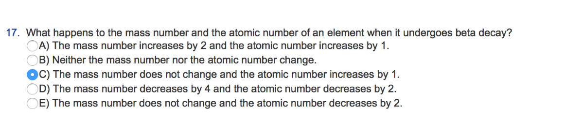 solved-17-what-happens-to-the-mass-number-and-the-atomic-chegg