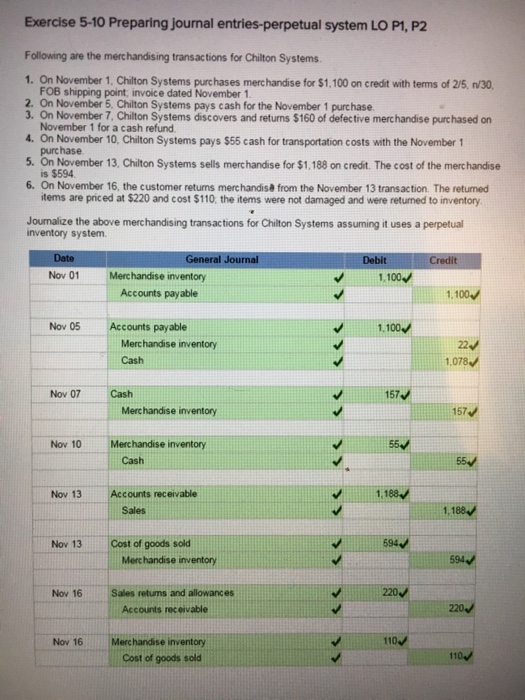 Solved Following are the merchandising transactions for Ox