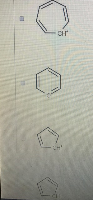 Choose The Aromatic Compounds Among Those Shown Solved Aromaticity: Choose the aromatic compounds (ll) Part | Chegg.com