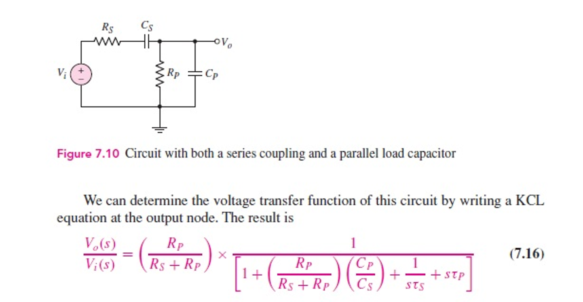 Solved Circuit with both a series coupling and a parallel