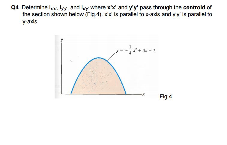 Determine L Xv L Yy And L Xy Where X X And Y Y