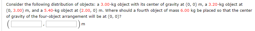 Solved Consider the following distribution of objects: a | Chegg.com