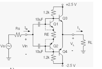 Solved Determine the amplifier input resistance at mid-band | Chegg.com