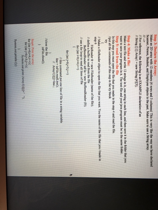 Solved Does anybody can help me to solve this java work? | Chegg.com