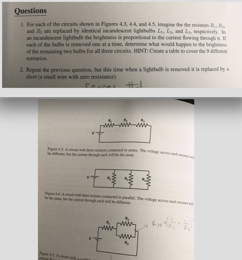 Solved Questions 1. For each of the circuits shown in | Chegg.com