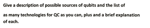 Solved I Need Help With Quantum Computing To Solve This | Chegg.com