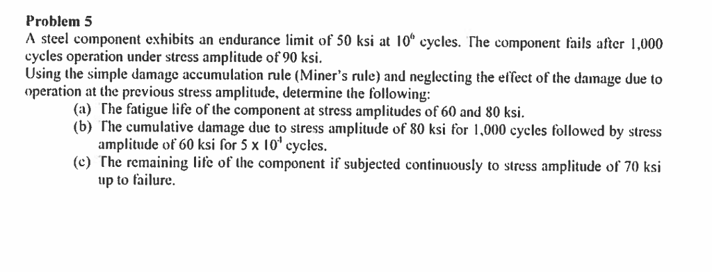 solved-a-steel-component-exhibits-an-endurance-limit-of-50-chegg